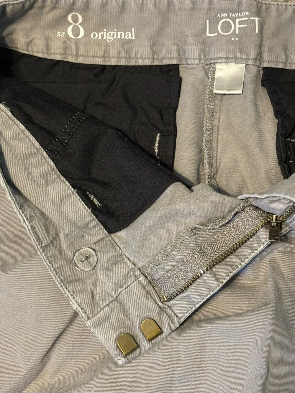 LOFT Women's Shorts - Light Gray